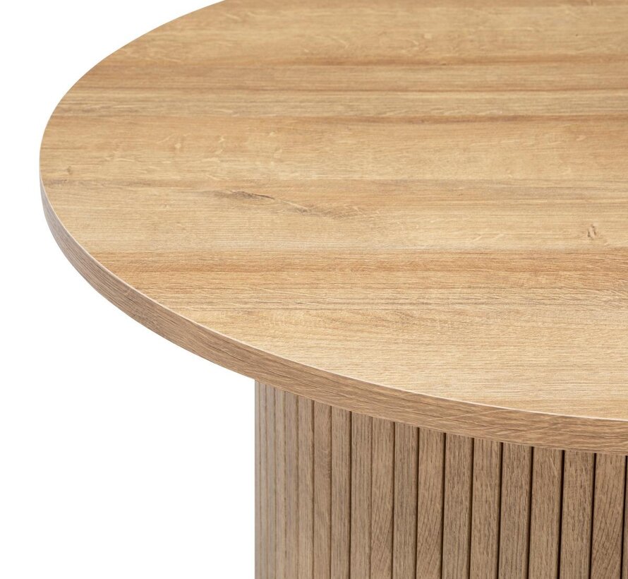 Round Coffee Table - Different Sizes - Wood Effect