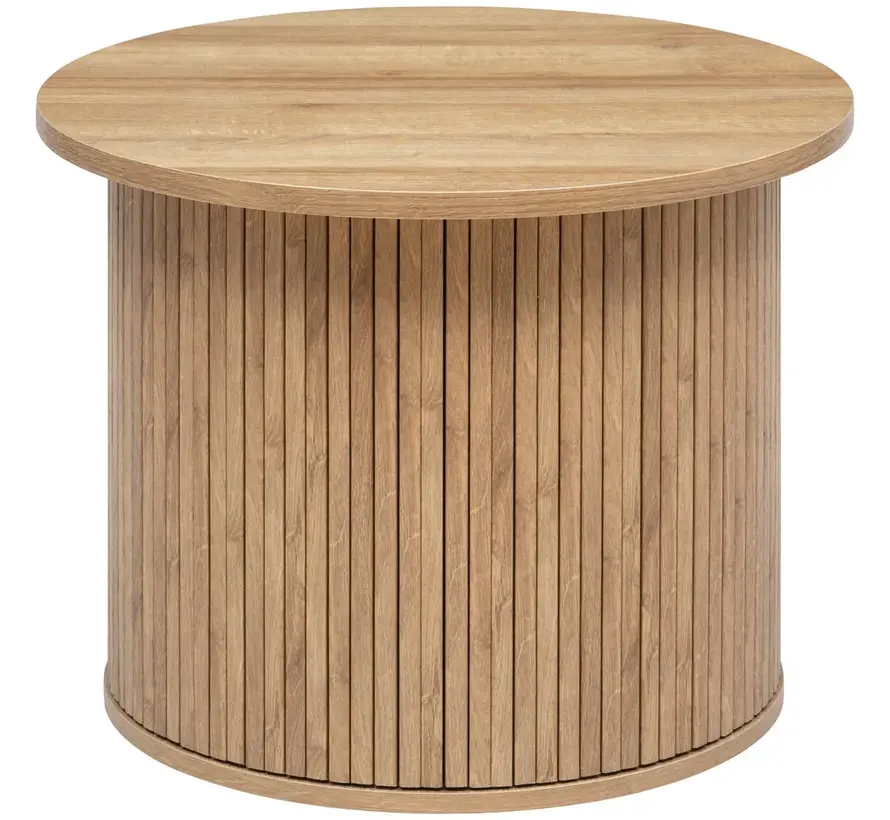 Round Coffee Table - Different Sizes - Wood Effect