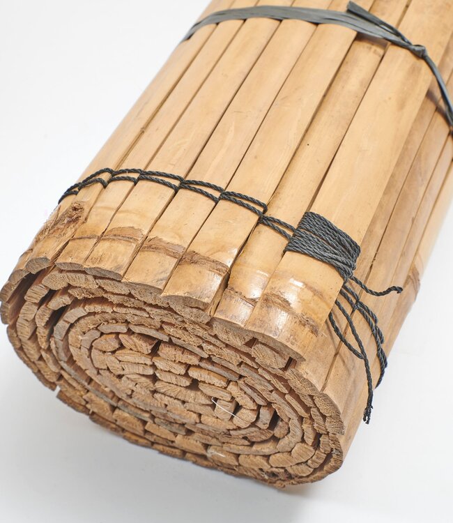 Privacy screen - Fence - Bamboo strips - Light Bamboo