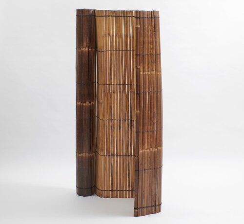 Bamboona Privacyscherm - Schutting - Bamboestrips - Donker Bamboe