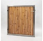 Bamboo Gate - Vista - Stainless Steel - Natural