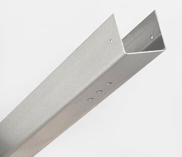 Koning Bamboe Stainless Steel Side Frame Profile for Assembly - Linc
