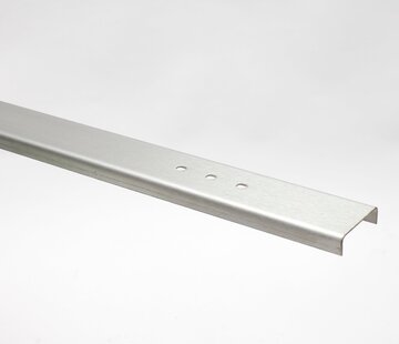 Koning Bamboe Mounting rail for mounting Side frame profile - Stainless steel - Finnegan