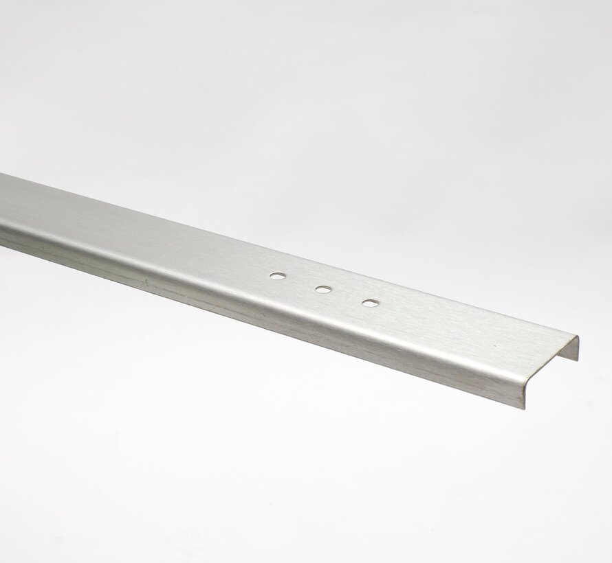 Mounting rail for mounting Side frame profile - Stainless steel - Finnegan
