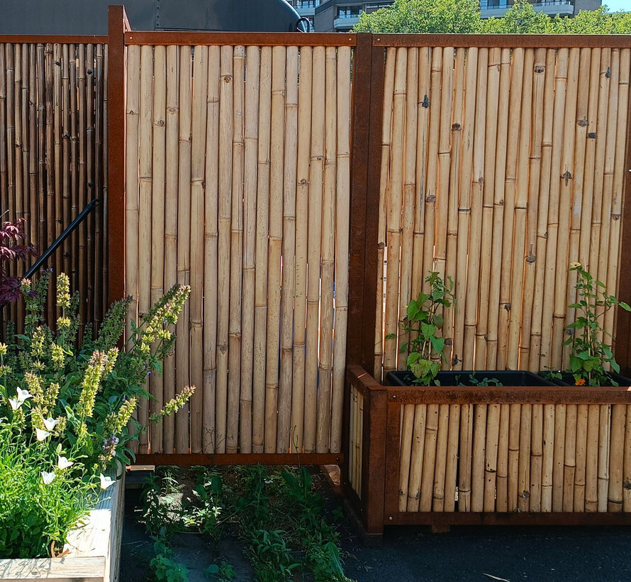 Jardinière Surélevée en Bambou - Elio - Clair