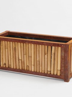 Koning Bamboe Bamboo Raised Planter - Elio - Light