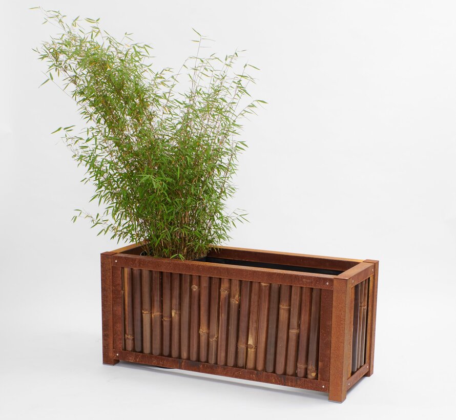 Bamboo Raised Planter - Eden - Dark