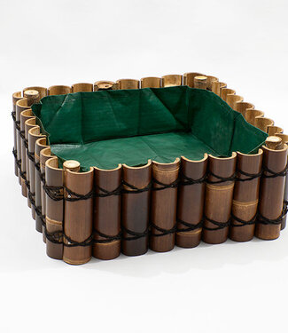 Koning Bamboe Bamboo Mini Planter - Zephyr - Dark
