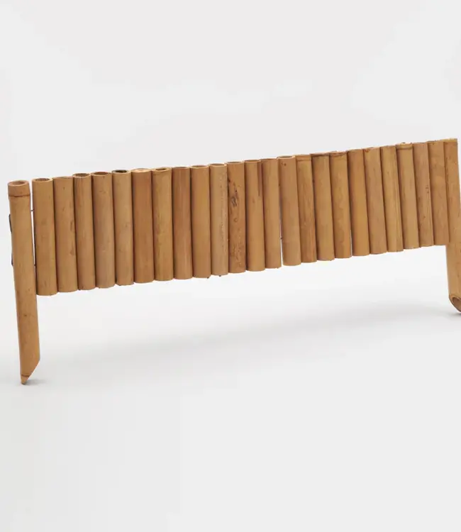 Flexible Lawn Edging - 20x90cm - Light Bamboo
