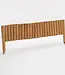 Flexible Lawn Edging - 20x90cm - Light Bamboo