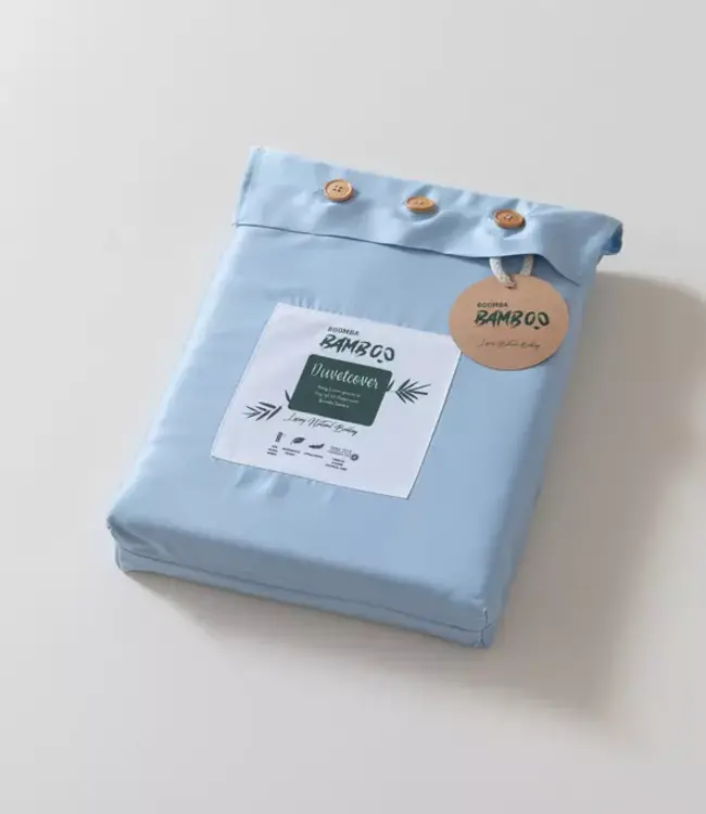 Bamboo Pillowcases - Set of 2 - Premium - Blue