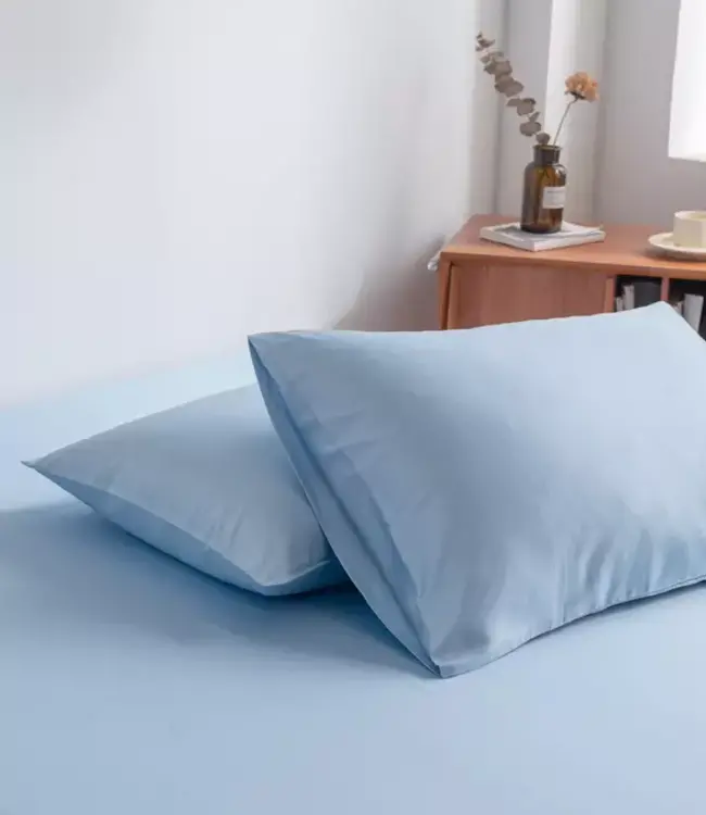 Bamboo Pillowcases - Set of 2 - Premium - Blue