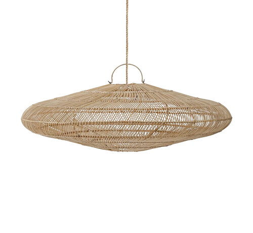 Bazar Bizar Macaron Hanglamp - Rotan - Naturel - XL