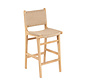 Meno Bar Stool - Teak - Outdoor - Natural