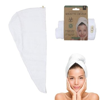 CMP Paris Bamboo Head Towel - 2 Pieces - White