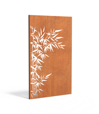 Privacyscherm van Cortenstaal - 110 x 180cm - Oranje/Bruin