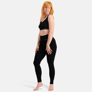 Bamboo Basics Nahtlose Damen-Leggings - Claire - 1er-Pack - Schwarz