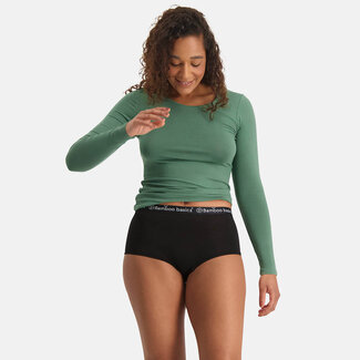 Bamboo Basics Dames Gebreide Hipsters - Ivy - 2-Pack