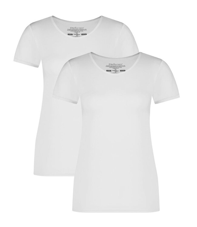 Women's T-Shirt with Short Sleeves - Kyra - 2-Pack