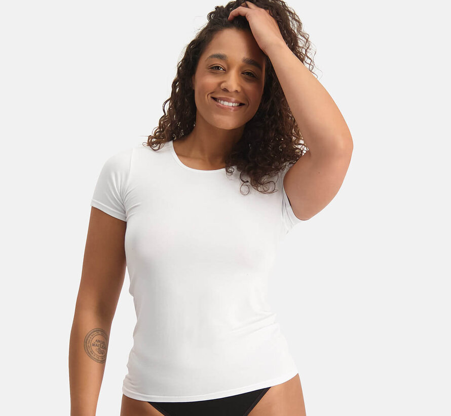 Dames T-Shirt met Korte Mouwen - Kyra - 2-Pack