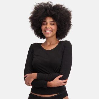 Bamboo Basics Lara Langarmshirts - Weiß, 2er-Pack