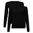 Bamboo Basics Lara Long-Sleeve T-Shirts - White, 2-Pack