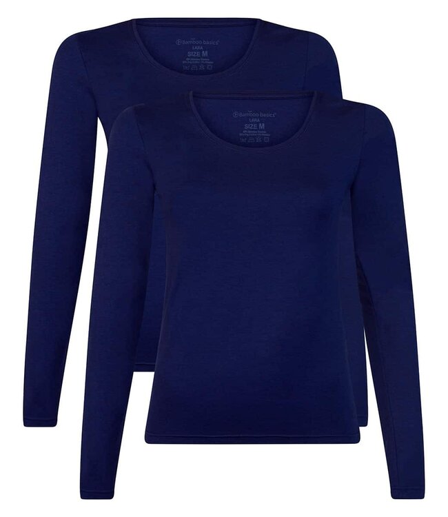 T-shirts 2-pack Lara – Long Sleeve Bamboo