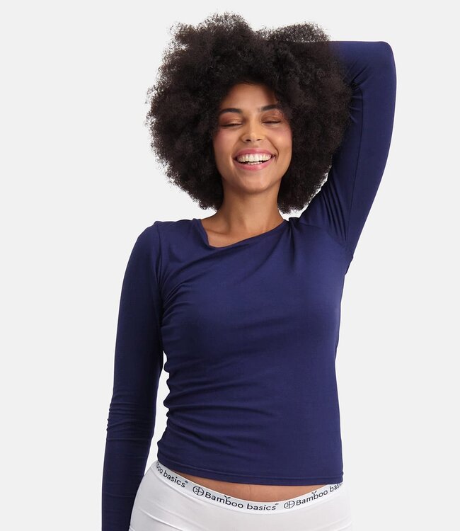 T-shirts 2-pack Lara – Lange Mouw Bamboe