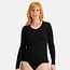 Bamboo Basics Damen-Shirt mit langen Ärmeln und V-Ausschnitt - Liv - 2er-Pack