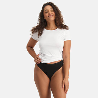 Bamboo Basics Women's Knitted Thong - Liz - 3-Pack