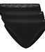 Dames Naadloze Slip met Kanten - Lucy - 3-Pack