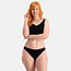 Bamboo Basics Nahtlose Damen-Slips mit Spitze - Lucy - 3er-Pack