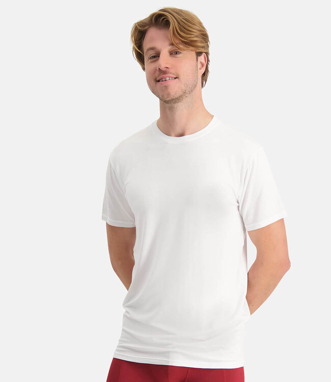Heren Gebreid T-Shirt met Ronde Hals - Ray - 2-Pack