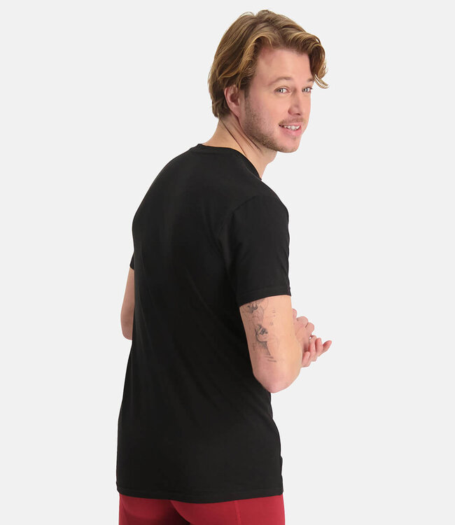 Men's Knitted T-Shirt with Round Neck - Ray - 2-Pack