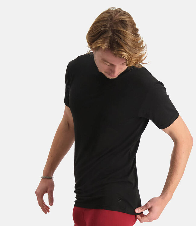 Heren Gebreid T-Shirt met Ronde Hals - Ray - 2-Pack