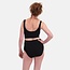 Dames Gebreide Hoge Slip - Amy - Naadloos - 2-Pack - Zwart