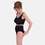 Dames Gebreide Hoge Slip - Amy - Naadloos - 2-Pack - Zwart