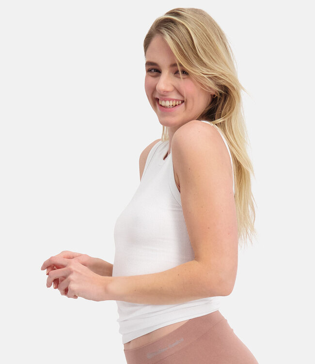 Women's Seamless Rib Tank Top - River - 2-Pack