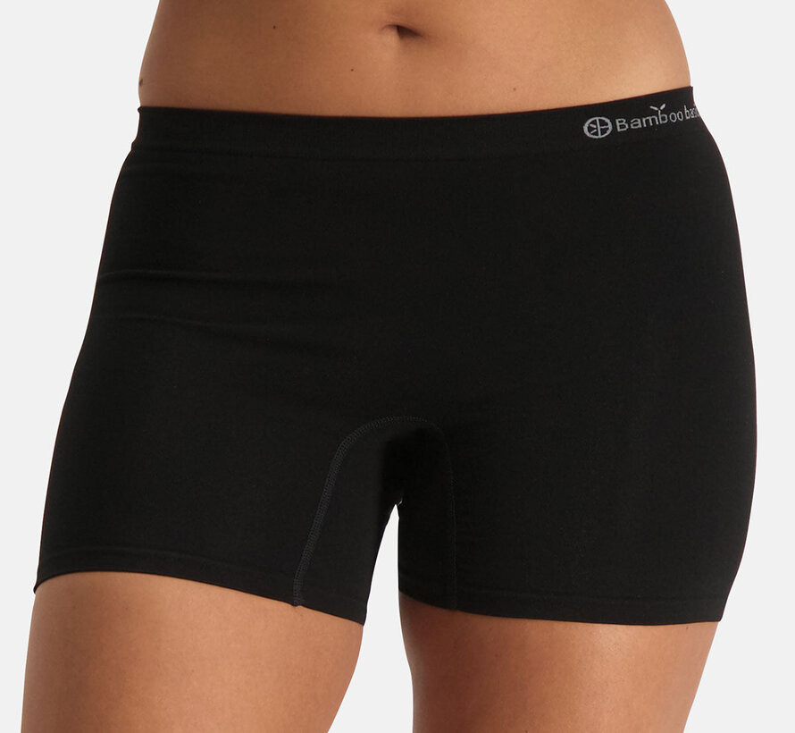 Boxer sans couture pour femme - Selena - Lot de 2 - Noir