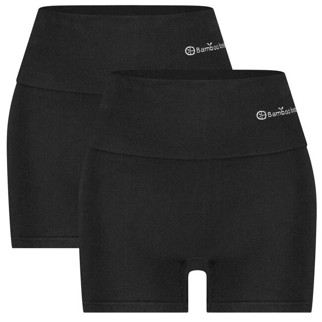 Women's Boxer Shorts - Stella - 2-Pack - Black