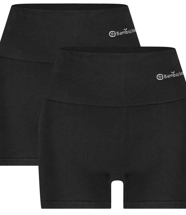 Women's Boxer Shorts - Stella - 2-Pack - Black