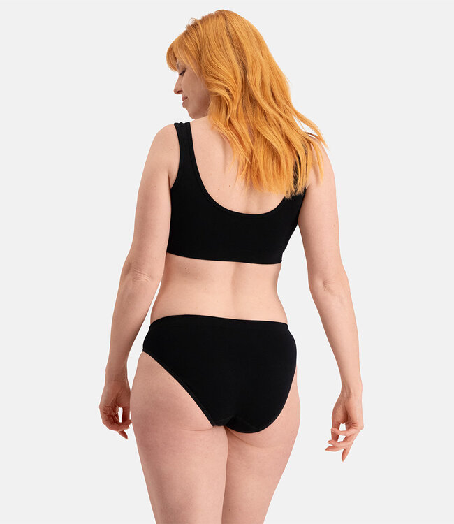 Dames Naadloze Tailleslip - Tess - 3-Pack - Zwart