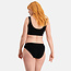 Women's Seamless Waist Briefs - Tess - 3-Pack - Black