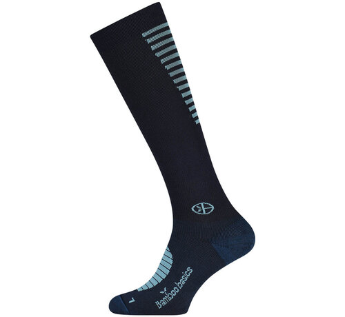 Bamboo Basics Chaussettes de compression unisexes – Max – 1 paquet