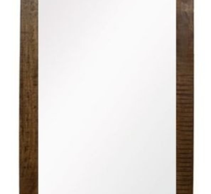 Miroir Mural Rectangulaire - 70x3x135cm - Naturel