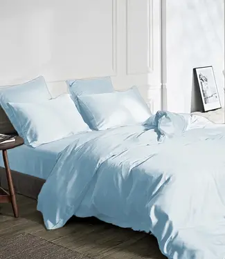 Primaviera Deluxe Luxury Bamboo Duvet Cover - Blue