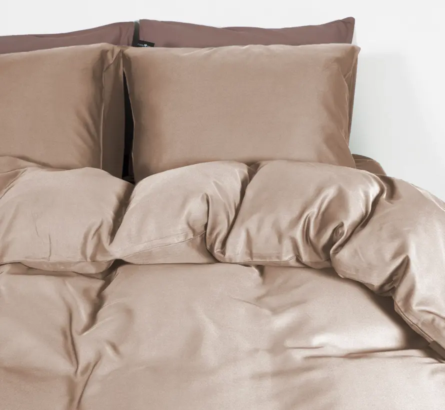 Luxury Bamboo Duvet Cover - Brown