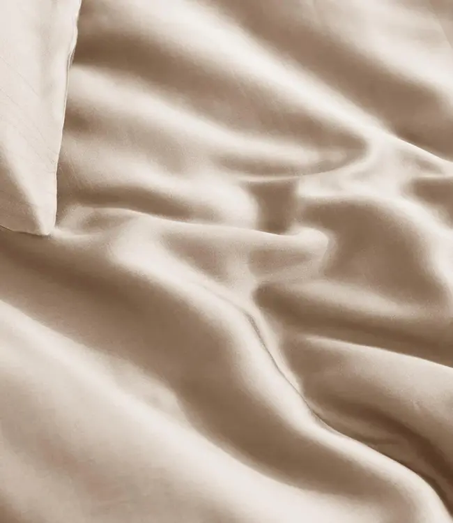 Luxe Bamboe Dekbedovertrek - Bruin