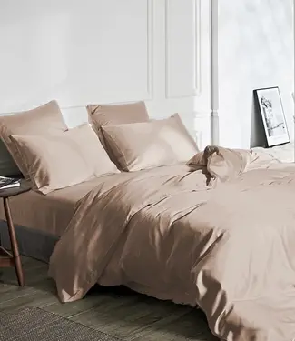 Primaviera Deluxe Luxury Bamboo Duvet Cover - Brown
