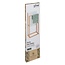 Bamboo Towel Rack with 2 Bars - Freestanding - Natural